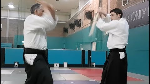 Aikido Bukiwaza Bokken Yokomenuchi