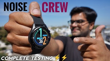 Noise Crew Smartwatch with Round Display & Bluetooth Calling Just at 1499 ⚡⚡ Complete Testing ⚡⚡