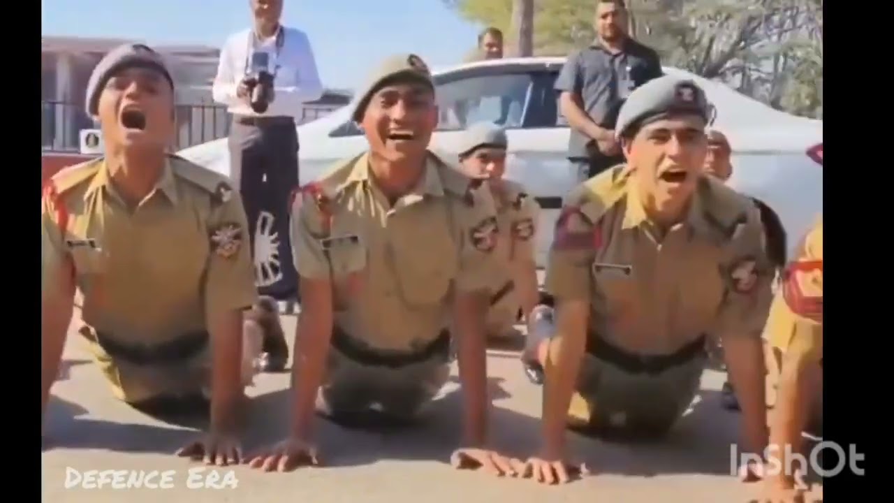 Traditional push-ups by Indian Navy Chief Admiral R Hari Kumar||NDA  cadet  josh pushup