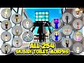 All how to get all 254 skibidi toilet morphs in scary toilet morphs  roblox