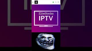 Free IPTV m3u playlist. #trollface #shorts #iptv #elitestocks