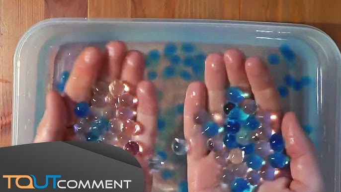 7 idées avec des perles de gel (billes d'eau) 