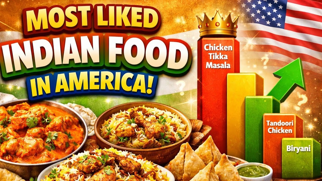 #1 Americans’ Most Loved Indian Foods in 2026 🇺🇸🤩 (Butter Chicken, Biryani & More!)