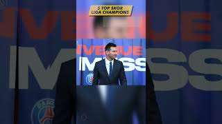 5 Top Skor Sepanjang Masa Liga Champions #shorts #cristianoronaldo #lionelmessi #lewandowski #raul
