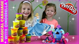 Play-Doh Magical Carriage Featuring Cinderella Disney Princess Cenicienta Carroza Mágica