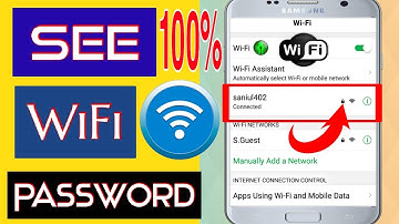 How to View Saved WiFi Password On Android Without Root & Root Method | How to See WiFi Password