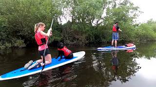 Stand Up Paddleboard on the River Dee, Farndon to Chester