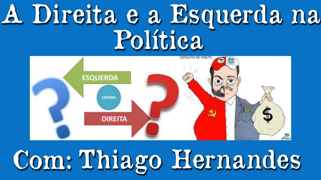 Compreendendo o que é Direita e Esquerda na Política. YouTube Compreendendo o que é Direita e Esquerda na Política. YouTube