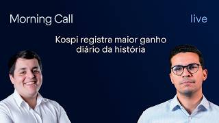 🔵 31/07 - Kospi dispara 17,9% com retomada das ações de tecnologia | Morning Call BTG Pactual