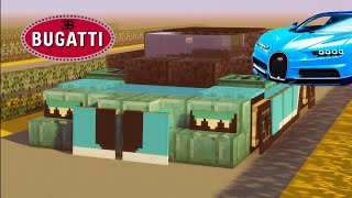 Bugatti Chiron v. 2.0 minecraft tutorial / Бугатти Чирон маинкрафт туториал