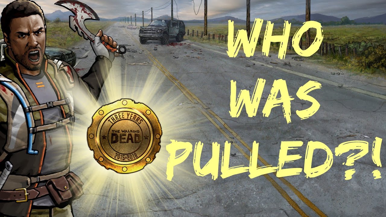 Anniversary Pull #3!!! +War Results! The Walking Dead: Road to Survival
