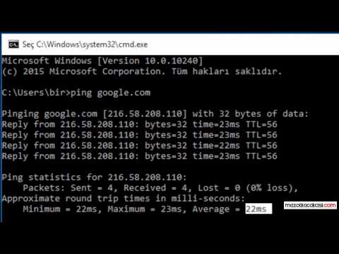 Video: Belirli bir bağlantı noktasına ping atabilir misiniz?