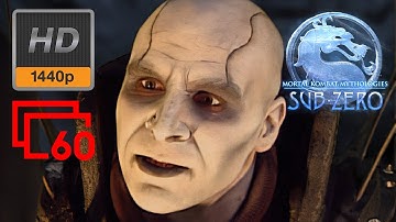 Mortal Kombat Mythologies: Sub-Zero (PS1 1997) FMV2 60fps 1440p Machine Learning Upscaled AMAZING