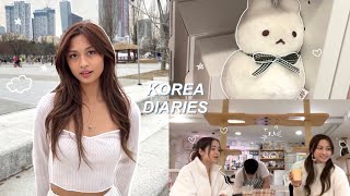Korea Diaries 🍓: Cafe Hopping, Cute cakes, Cats, and Shopping!