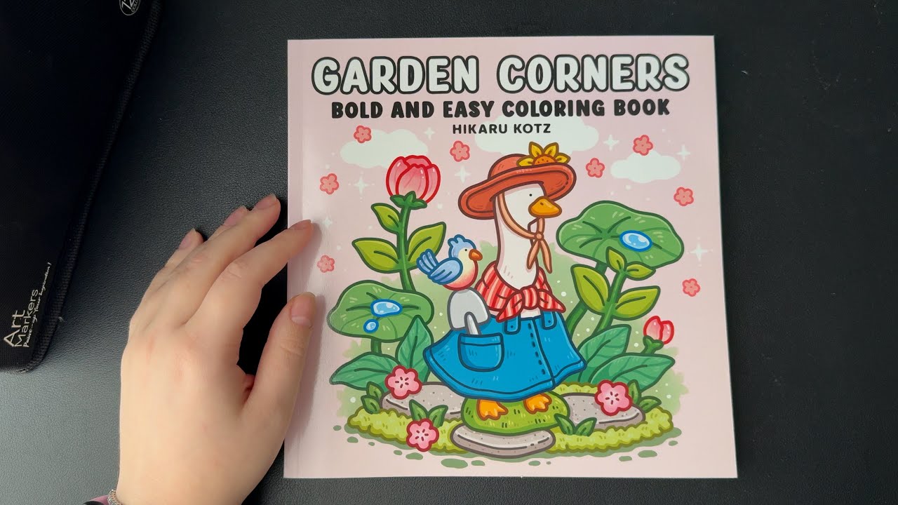 ASMR Let's Color and Yap Together ☕️🍓