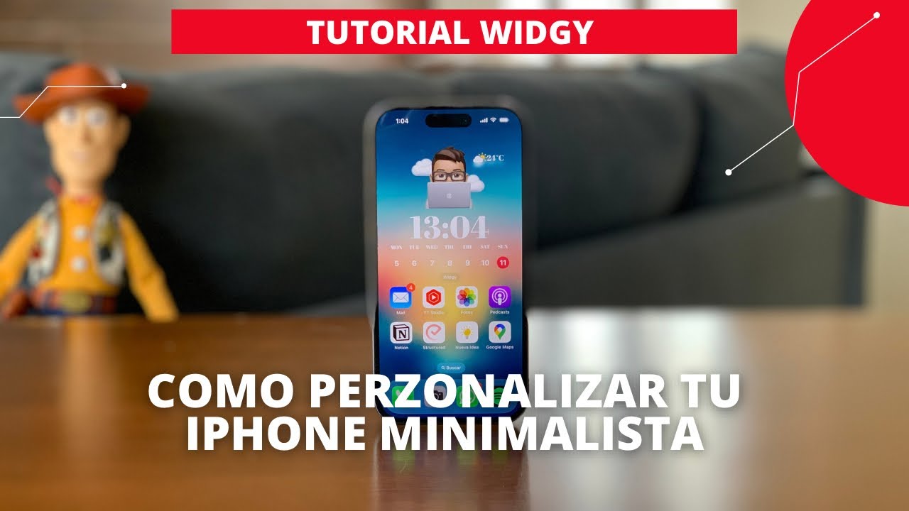 Personaliza tu iPhone Minimalista con Widgy | Memoji | Tutorial Paso a ...
