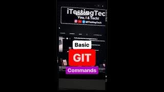 Basic Git Commands #shorts #dev #git #developer #itestingtech