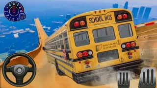 Impossible Bus Stant Racing 2024 - School Bus Game 3D - Bus Parking Game - #gameplay #games #android screenshot 5