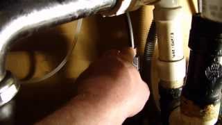 Replacing a Kitchen Faucet- Part 2 Putting it all together