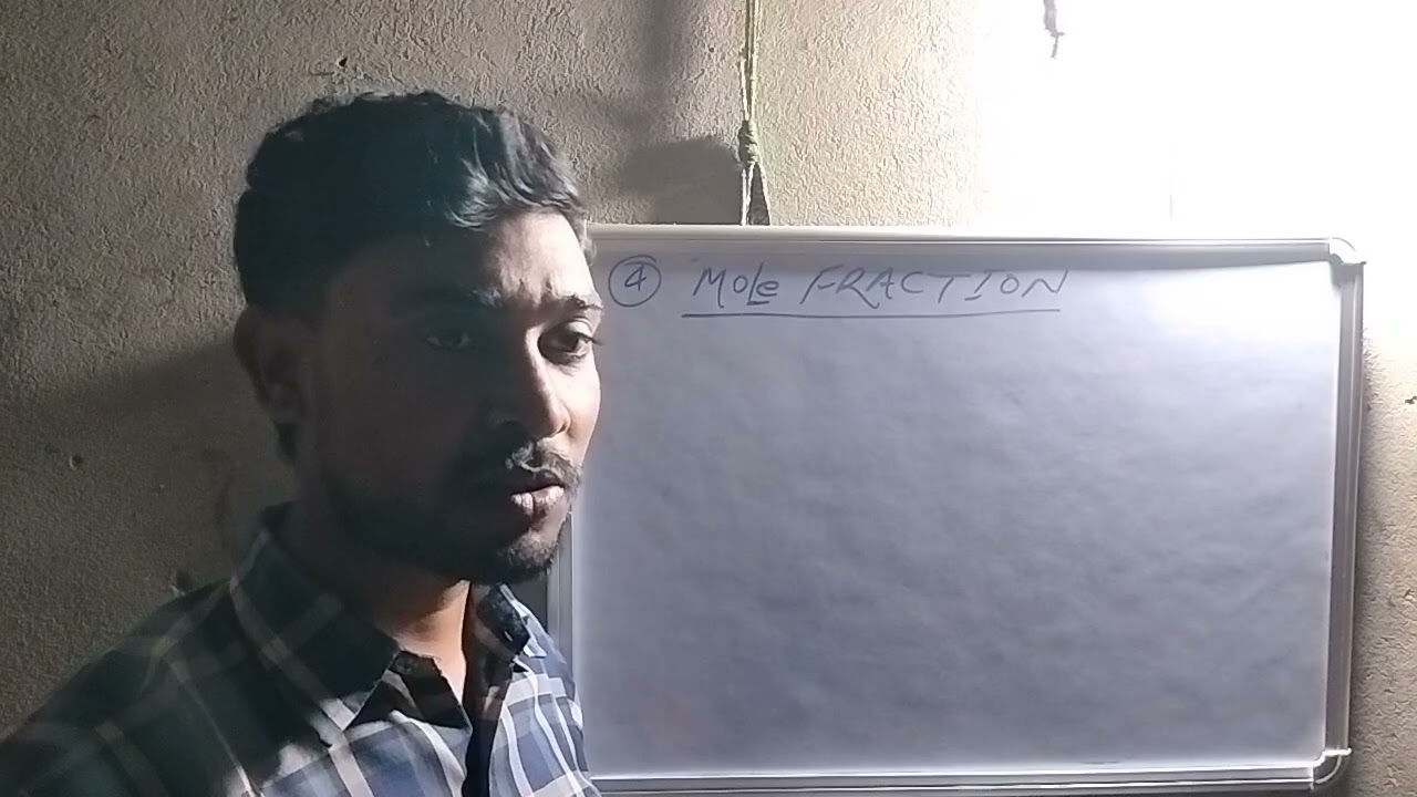 SOLUTION||MOLE FRACTION|| JEE/NEET/BOARD.  