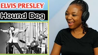 First time hearing | Elvis Presley - Hound Dog and dialogue (Milton Berle) reaction