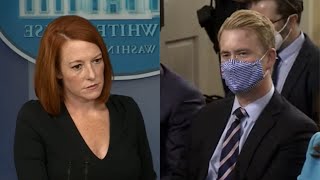 Celebrity Jen Psaki & Peter Doocy FULL interaction over President Biden's plan for Kabul terrorists - 08/27/21 Wealth