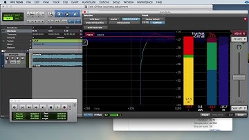 Offline loudness adjustment in Pro Tools with the LUFS Meter