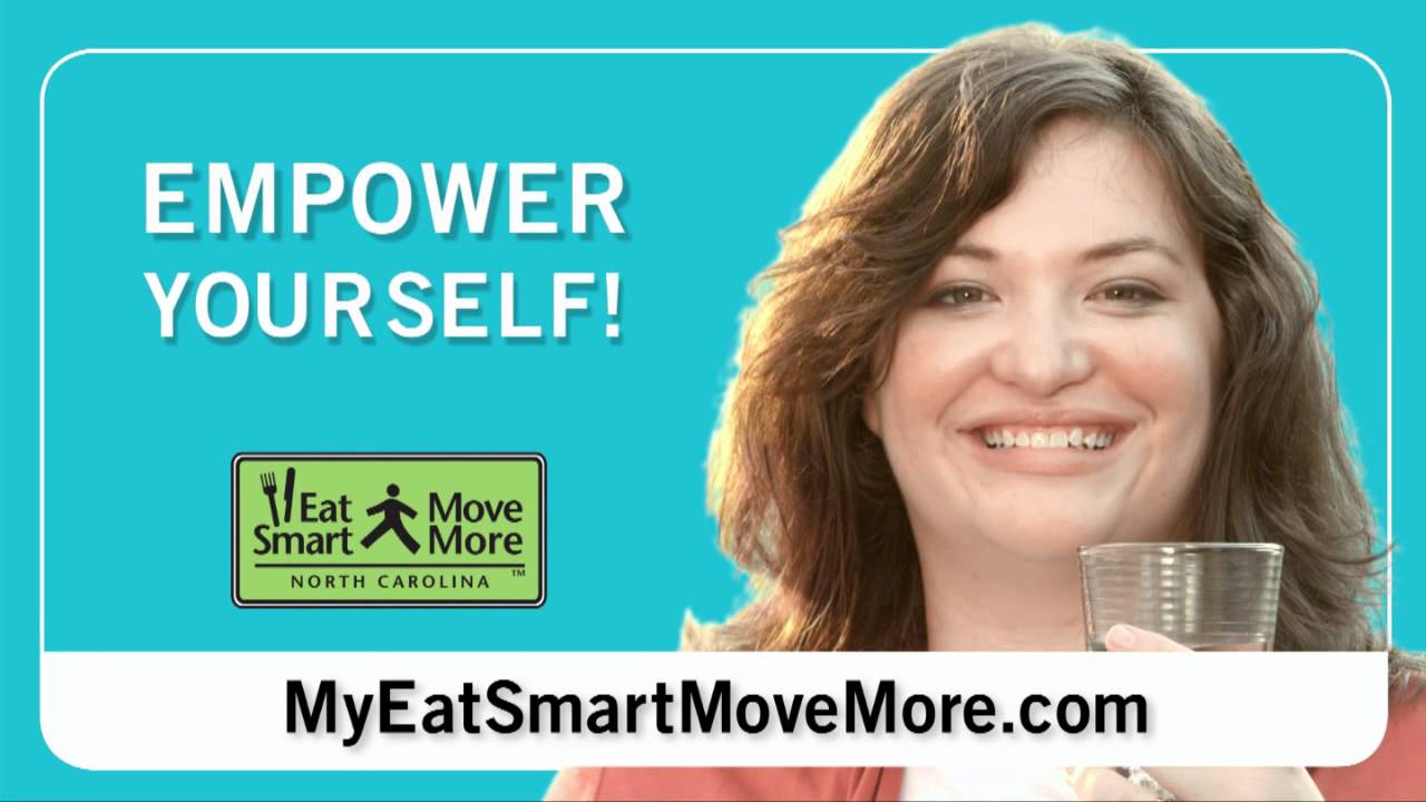 Eat Smart, Move More NC - Drink More Water - 15 second ad - YouTube