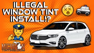 Volkswagen Golf Ceramic Window Tint Expert Installation By Michigan Tinting