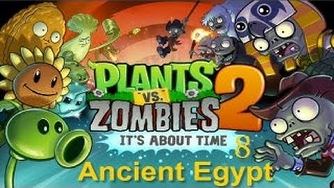 Plants vs Zombies 2 Walkthrough - Ancient Egypt - Pyramid of Doom - Level 4