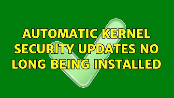 Ubuntu: Automatic kernel security updates no long being installed