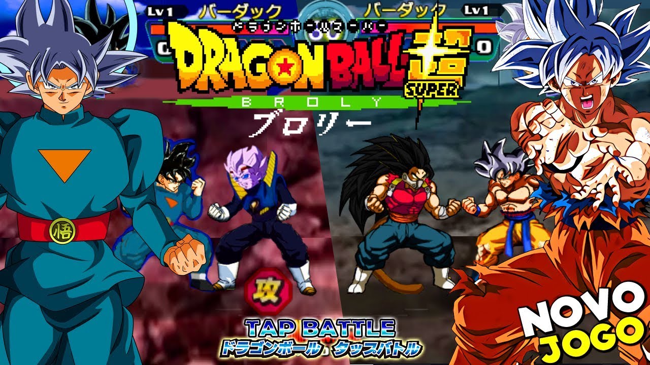 LANÇOU ! O MELHOR MOD TAP BATTLE DO DRAGON BALL SUPER E SDBH COM 80