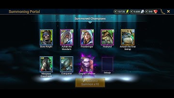 Opening 10 Ancient Shards And Hitting GOLD In RAID Shadow Legends