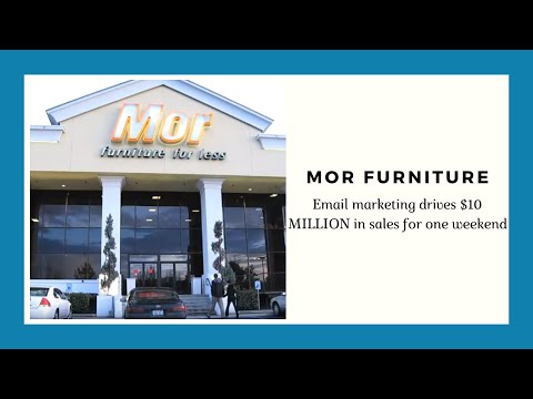 Mor Furniture Drives $10 Million In Sales using Email Marketing | Customer Appreciation Event