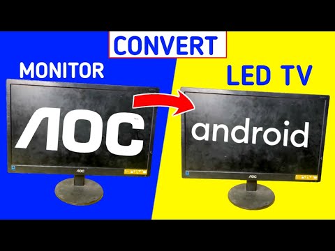 Convert Monitor to LED TV | Monitor को  LED TV बनाना सीखे