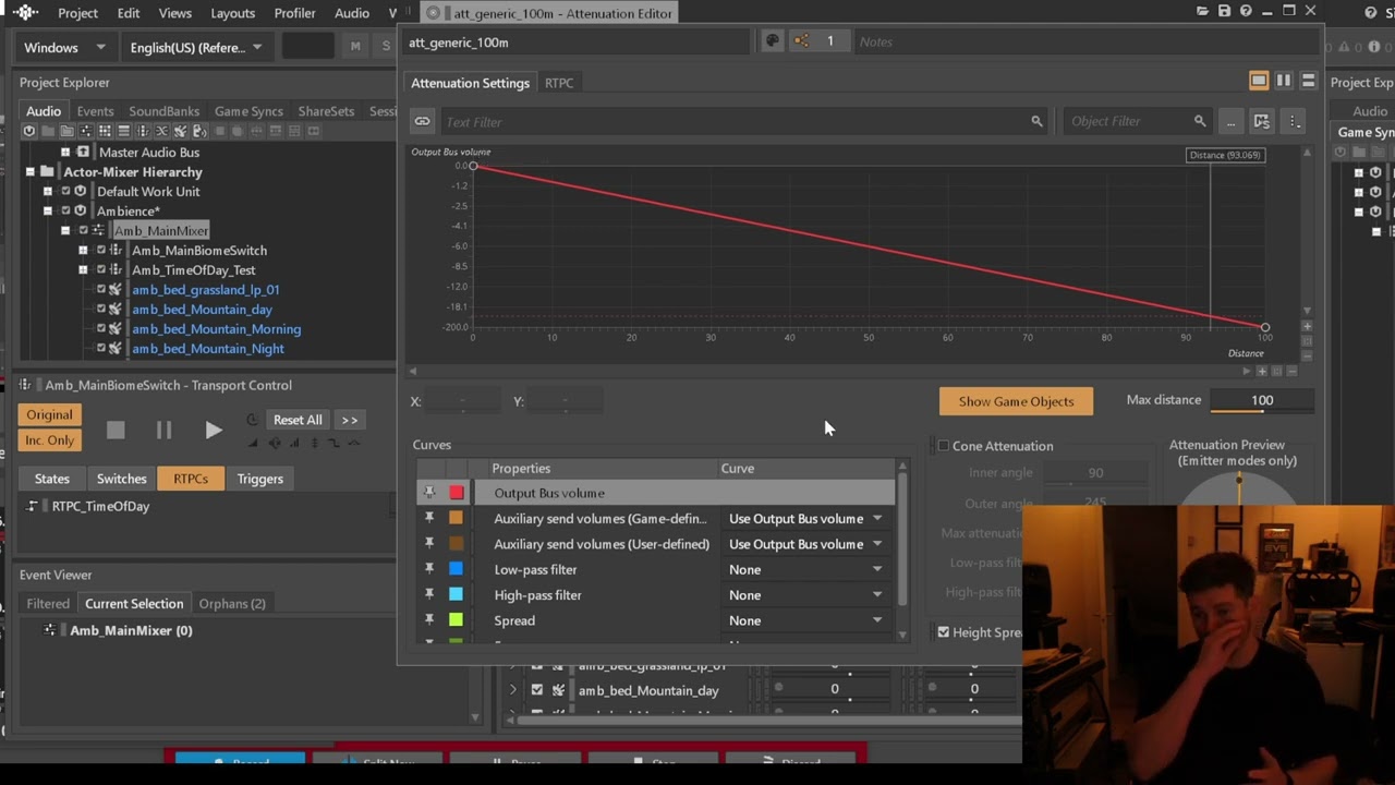 Setting up a AAA Wwise project - Part 7: Quick tip on Distance debugging.