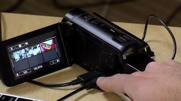 Canon Vixia Cameras : How to Transfer Video from Internal Memory