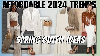 Affordable 2024 Spring Trends - Outfit Ideas