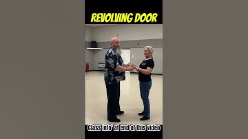Classy jive dance move: Revolving Door - good move for both Rockabilly style and Close Hold style