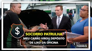 SOCORRO PATRULHA MEU CARRO VIROU DEPOSITO DE LIXO DA OFICINA image