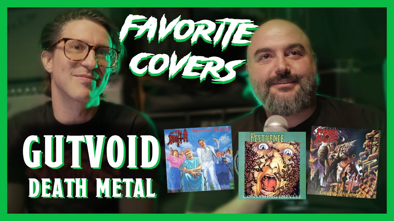5 FAVORITE Album Covers - DEATH METAL with GUTVOID