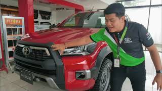 Toyota Hilux Conquest Emotional Red Dress-up (Offroad Terrain Set-up Inspiration)