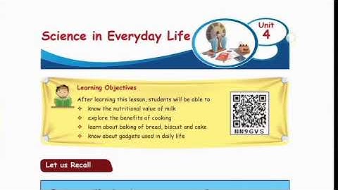 4th STD Science Term-1-Unit-4 Science in everyday life (Part-1)