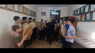 Gleer maktabi.Yosh doirachi ukalarimiz bilan repititsa jarayoni #doira #darbuka #dhol #musik #video