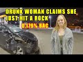 Bodycam DUI Arrest - Drunk Woman Claims She Just Hit a Rock