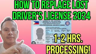 Download lagu ✅HOW TO REPLACE LOST PHILIPPINE DRIVER'S LICENSE l 2024 UPDATED