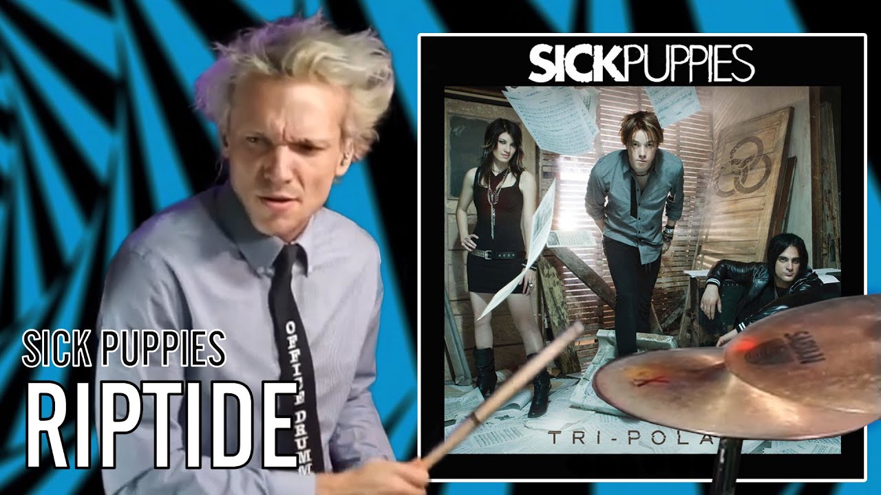 SICK PUPPIES - Riptide | Office Drummer [First Time Hearing]