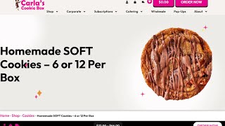 How to Order Fresh Soft Cookies | Carla’s Cookie Box – Ships Canada & USA