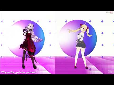 【MMD】GETCHA!【にじさんじ/壱百満天原サロメ・鷹宮リオン】