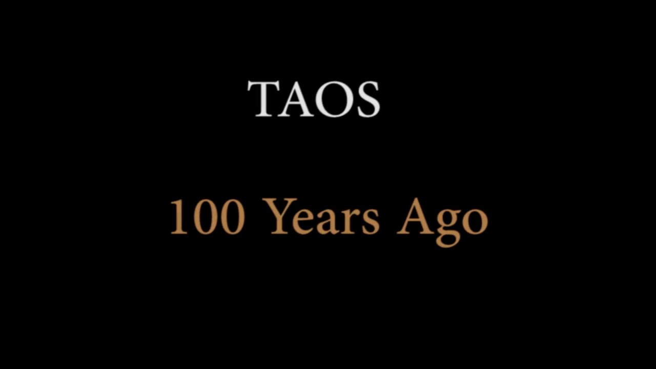 TAOS San Geronimo Day 100 years ago YouTube